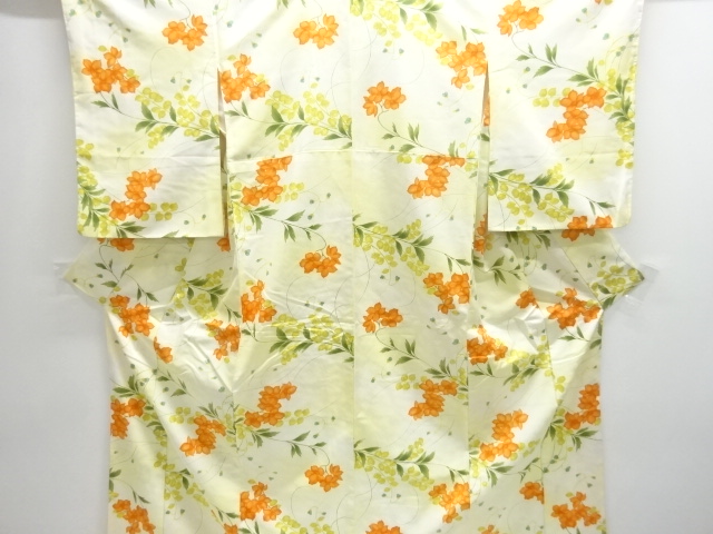 JAPANESE KIMONO / KOMON / BRANCH FLOWER